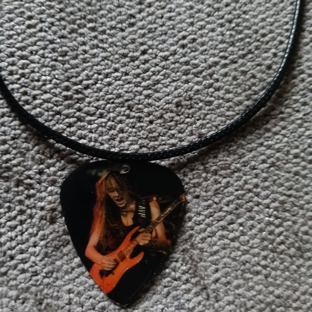 BLACK LABEL SOCIETY DARIO LORINA GUITAR PICK NECKLACE